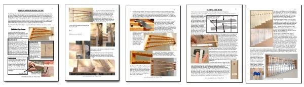 Sample pages from the make a glockenspiel plans and building guide sample pages from the metallophone blueprints and building guide