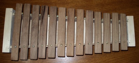 box xylophone built for use in schools