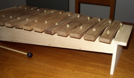 orff style xylophone
