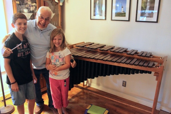 family built marimba