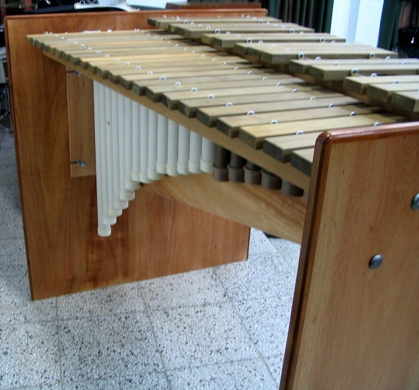 Solid frame for DIY marimba