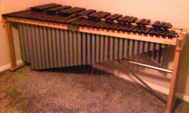 five octave marimba built for portability
