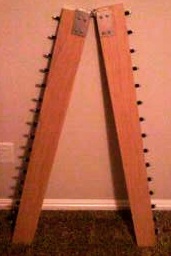 folding marimba strut